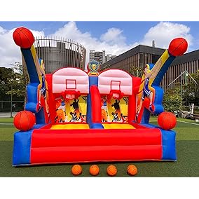 Double Inflatable Basketball Hoop Rental Maryland